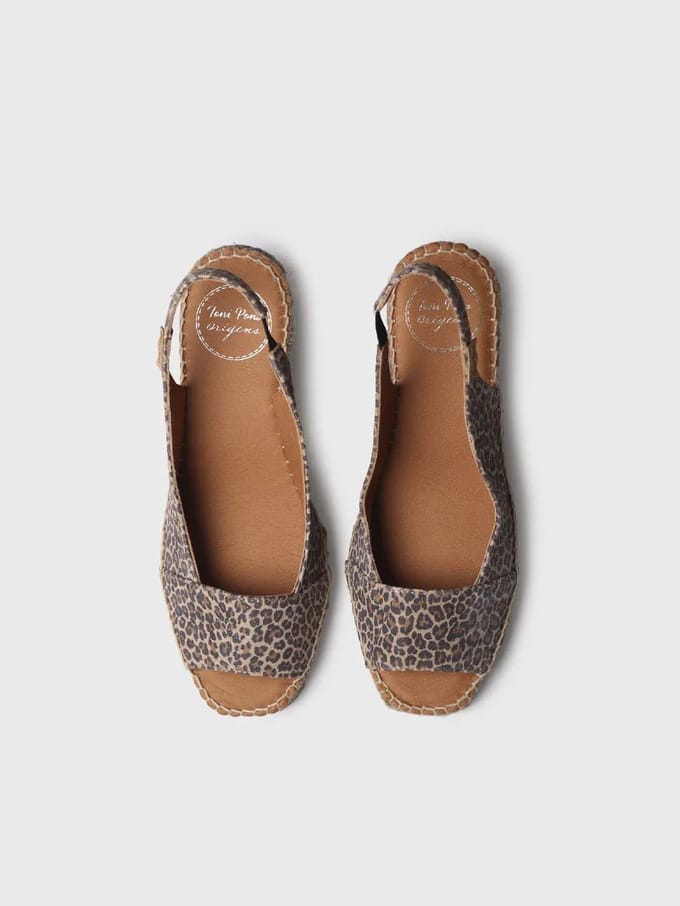 Espadrilles voor dames met dierenprint | FLAVIA-LE