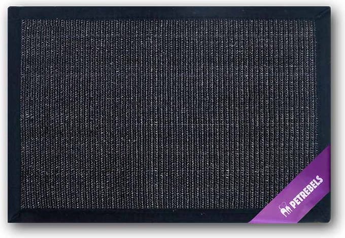 Petrebels Mastermat 60 katten krabmat - Zwart - 60 x 40 cm - zeer sterk