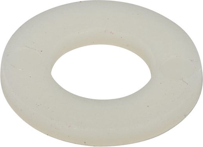Sluitring M20 Wit Nylon - 50 stuks