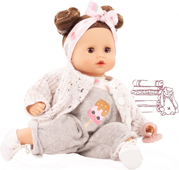 Götz babypop 33cm muffin ijslolly incl. speentje