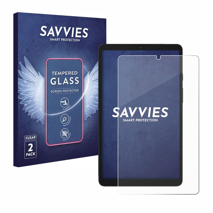Savvies - Glas Screenprotector voor Samsung Galaxy Tab A9 WiFi - Gehard Beschermglas 9H 2 Stuks
