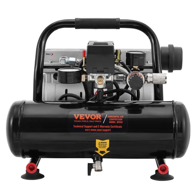 Compresseur d'air Compact Portable Sans Huile 1 Gallon 7bar