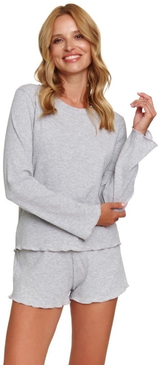 Doctor Nap Pyjama Dames Zomer Shortama Kort Grey PM.7165 36 / S