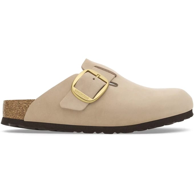 Leren damesklompen Birkenstock Boston Leather