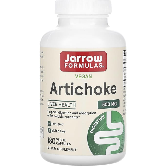 Artichoke 500 mg (180 Capsules) - Jarrow Formulas