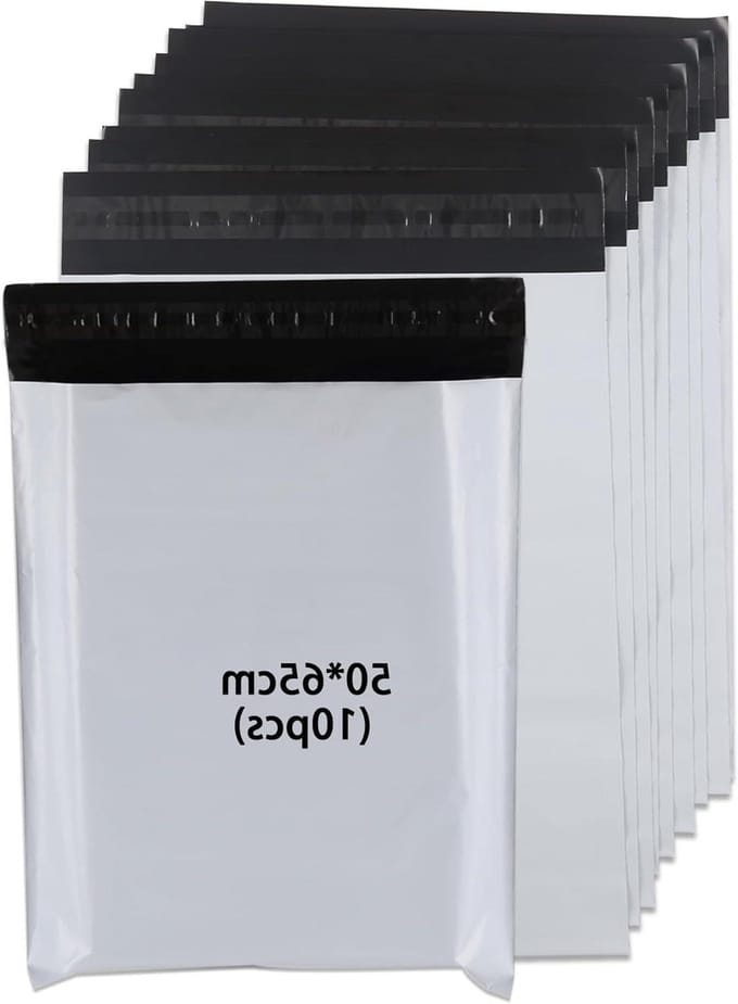 Dailygoods - Plastic Mailing Bags - Opaque en Scheurvas, Pack van 10