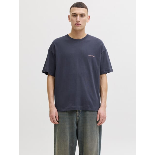 JACK&JONES - JORMONTAUK BACK GRAPHIC TEE SSCN EA26 SN - Heren - T-shirts