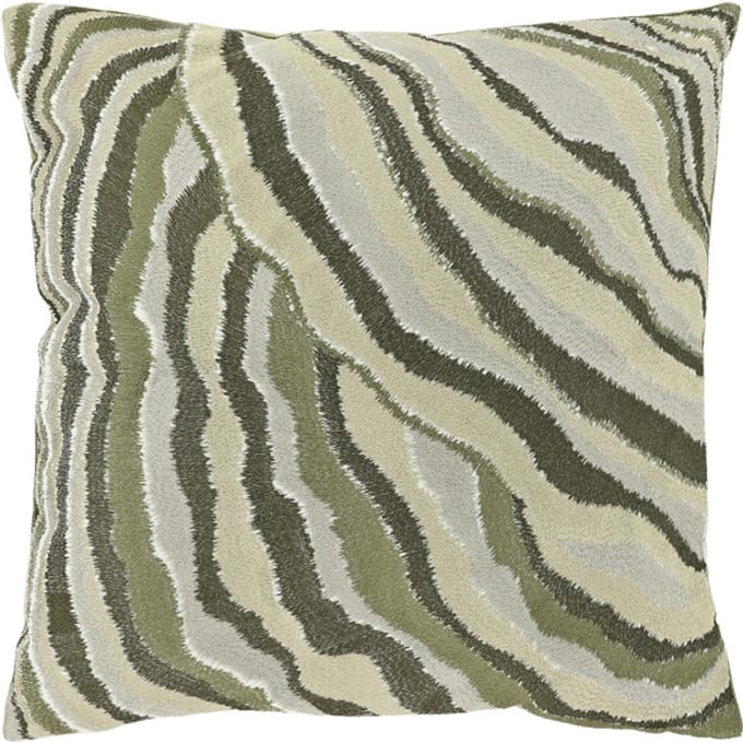 Unique Living - Sierkussen Ezra 45x45cm - Winter Green