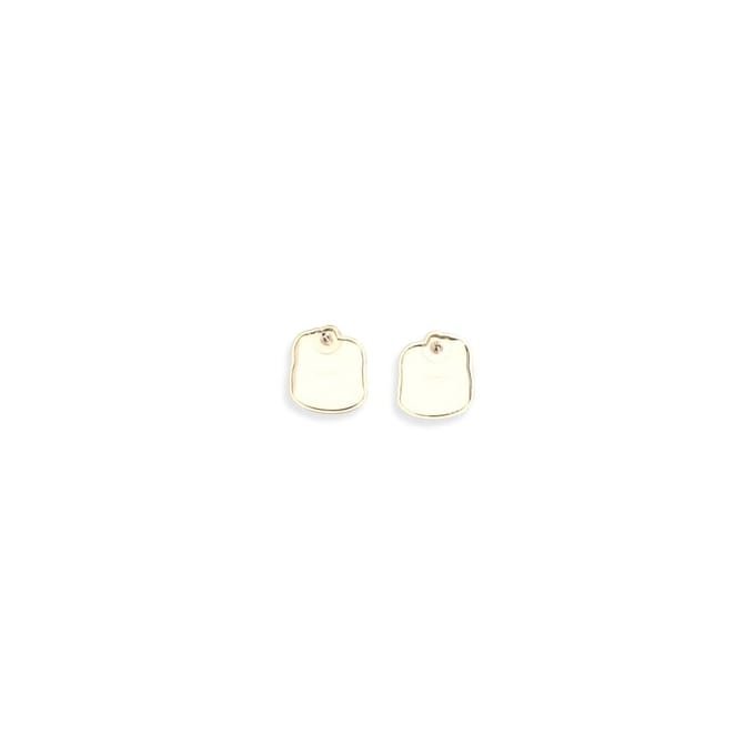 Gold Crystal Knot Earrings