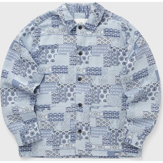 Patchwork Jacquard Overshirt