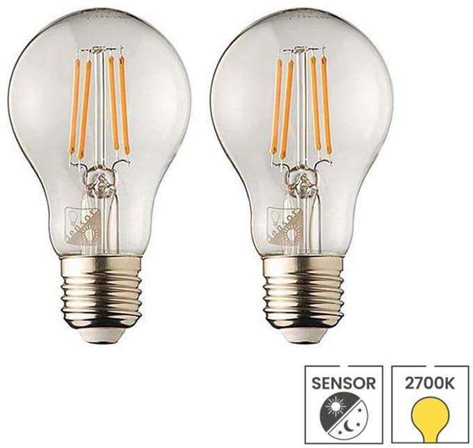 Lybardo - Sensor Lamp - 2-pack - 2W - 2700K Warmwit Licht