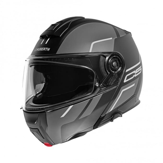 Schuberth C5 Master Zwart Grijs Systeemhelm - Helm