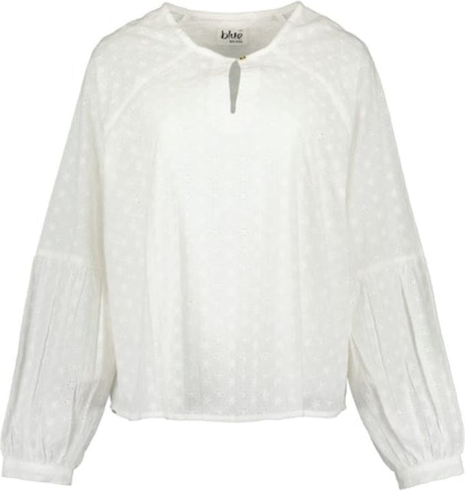 Blue Seven dames - Blouse 280100 wit lange mouwen maat 42