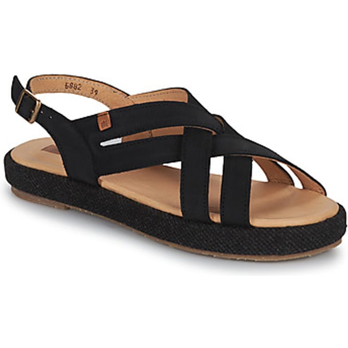 Sandalen met sleehak El Naturalista BOSANA