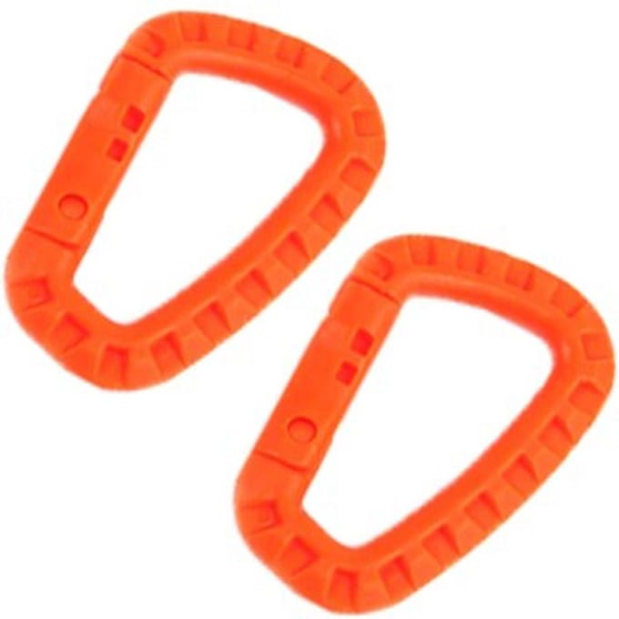 COBRA Tactical Karabijn Combat haken - 2 pcs - Oranje