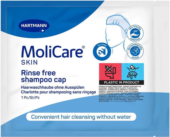 MoliCare Skin Shampoo cap