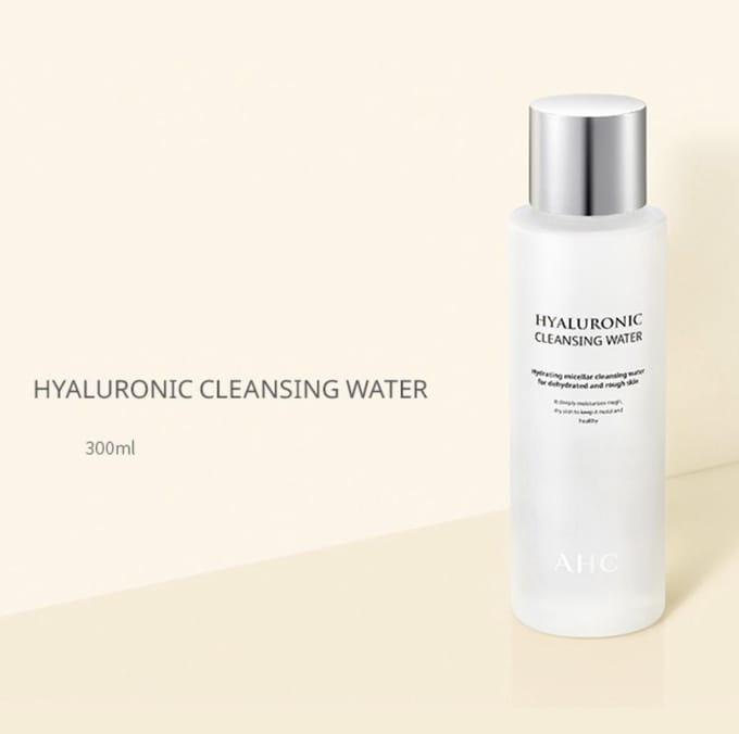 AHC Hyaluronzuur Reinigingswater 300 ml white