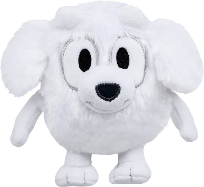 BLUEY Lila pluche figuur Speelfiguren & personages