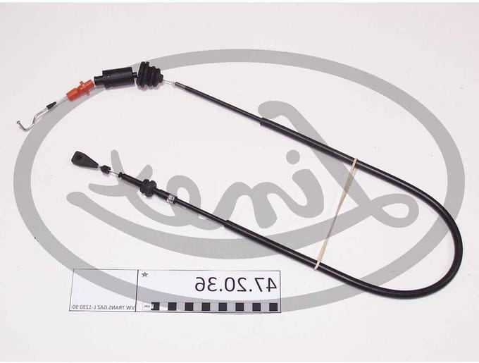 Gaskabel - Gasklep kabel - Motoronderhoud - Nieuw onderdeel - 1230 mm - null