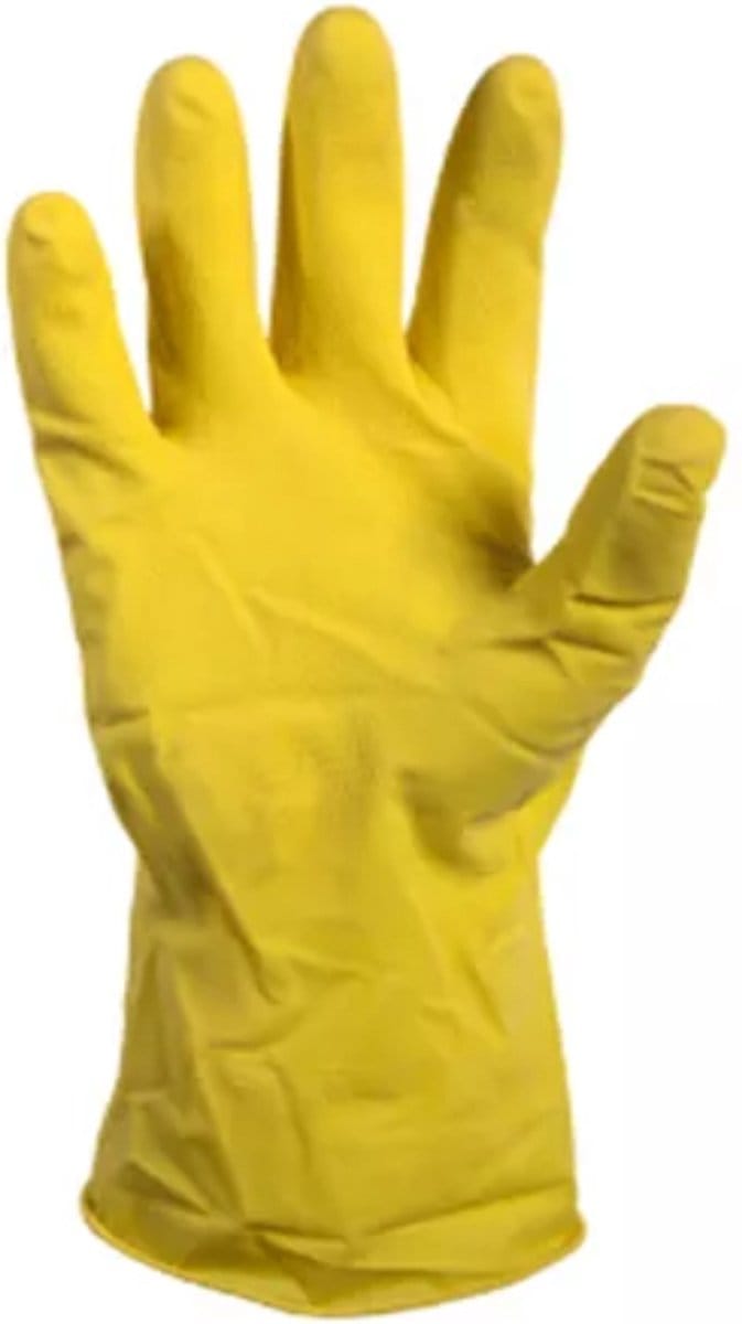 ComFort | Rubber | Huishoudhandschoen | Geel | Maat L