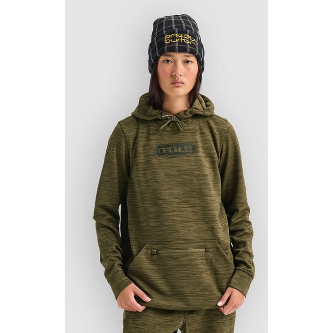 Burton Oak Long Hoodie groen