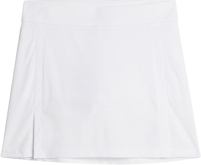 J.lindeberg Amelie Mid Rok Wit S Vrouw