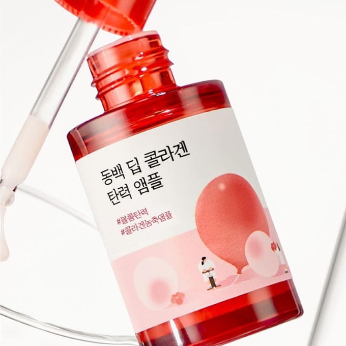 ROUND LAB - Camellia Deep Collagen Firming Ampoule - Gezichtsampul