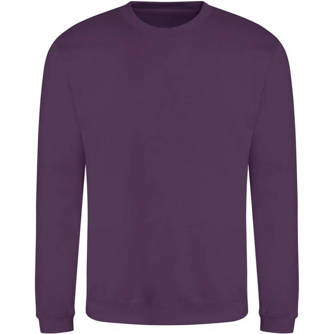 Just Hoods - AWDis Sweat - Plum maat XXL