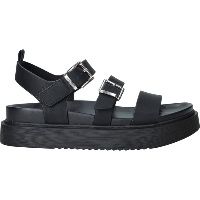 Tamaris Sandalen Plat Sandalen Plat - Zwart - Maat 42