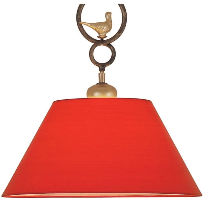 Menzel Decoratieve hanglamp PROVENCE CHALET in rood