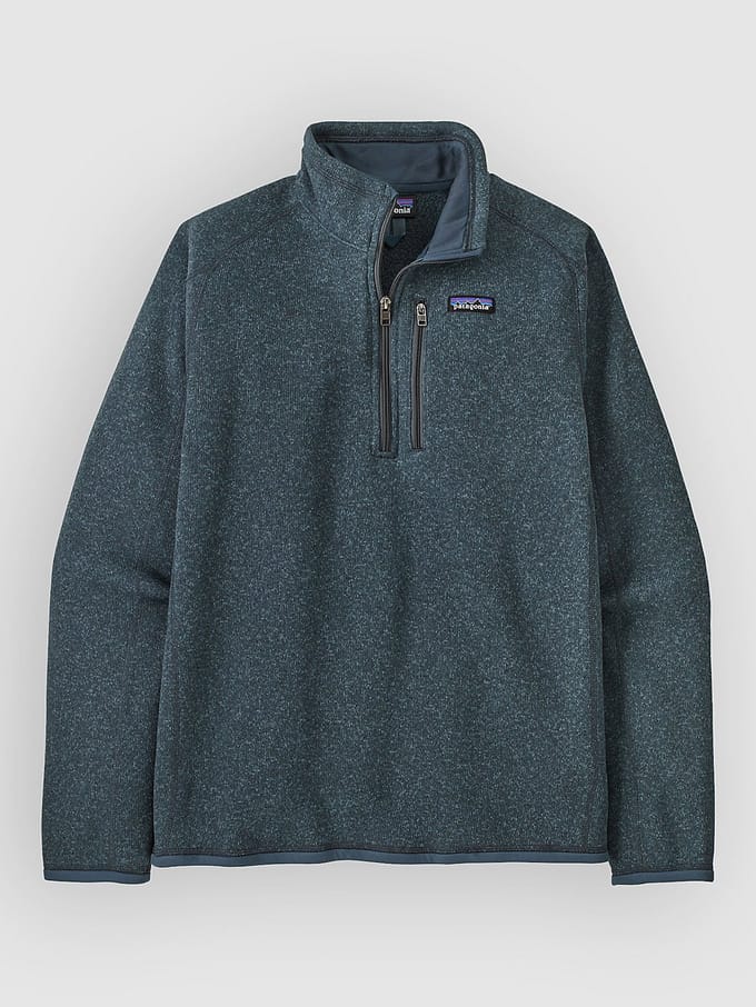 Patagonia Better 1/4 Zip Hoodie blauw