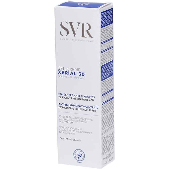 Exfoliërende Gezichtsgel SVR Xerial Hydraterend 75 ml