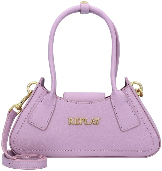 Replay Schoudertas Leer 28.5 cm - Dames - violet tulle