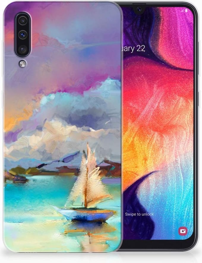 Hoesje maken Samsung Galaxy A50 Boat