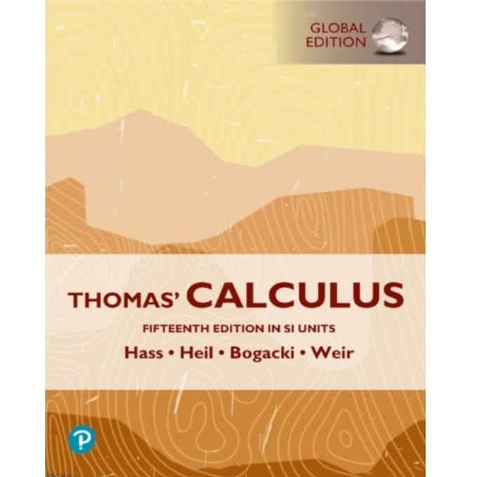 Thomas' Calculus, Si Units - Joel Hass