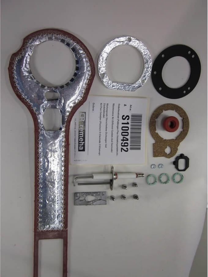 Remeha S100492 Quinta & W-Serie Serviceset – Onderhoudsset t.b.v. Q25-Q35 & W21/28