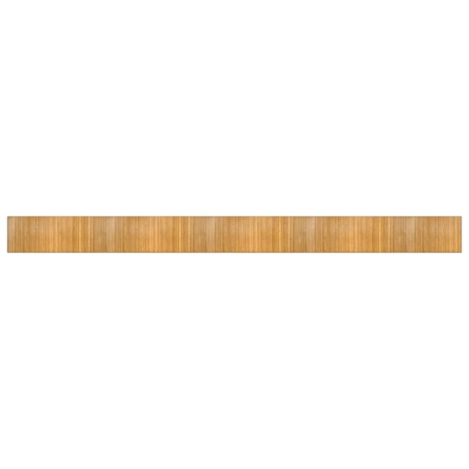 vidaXL Vloerkleed rechthoekig 80x1000 cm bamboe naturel