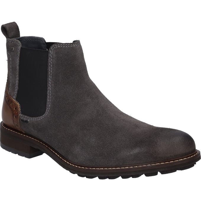 JOSEF SEIBEL Jasper 50 | Enkellaars voor Heren | grijs