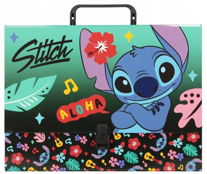 Majewski Stitch Serie - Schoolmap met Handvat - A4 XL - Geschikt voor Documenten