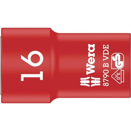 Wera 8790 B VDE 05004960001 Dop (zeskant) VDE-dopsleutelinzet 16 mm 3/8 3/8 (10 mm)