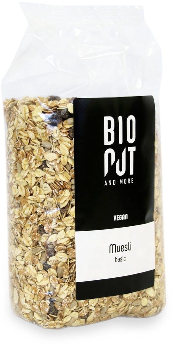 Bionut Muesli basis bio 750 Gram