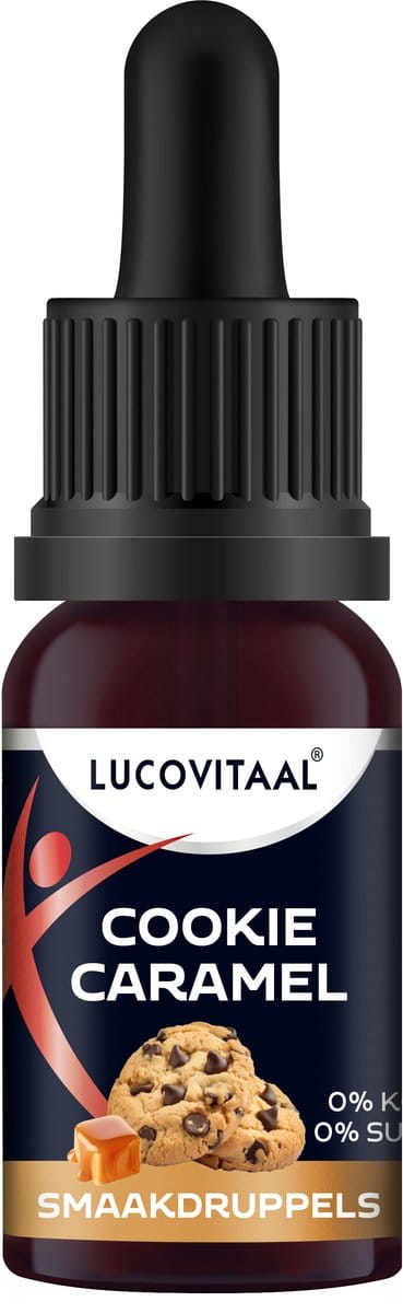 Lucovitaal Smaakdruppels Cookie-Caramel 20ML