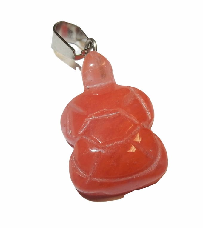 Schildpad Hanger Aardbei Kwarts