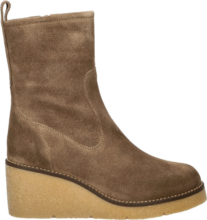Unisa Miss dames boot - Taupe - Maat 37