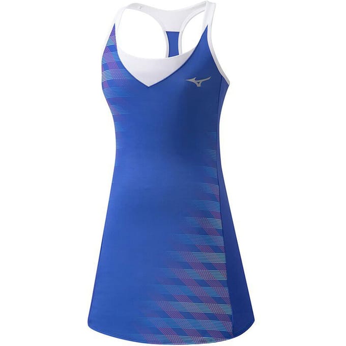 Mizuno Tennis Dames Blauw Jurkje