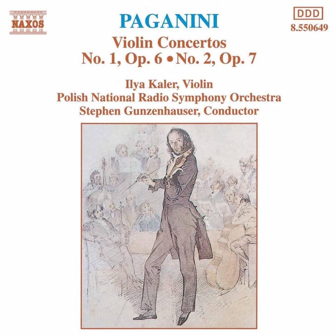 Ilya Kaler - Paganini: Violin Concertos 1 & 2 (CD)