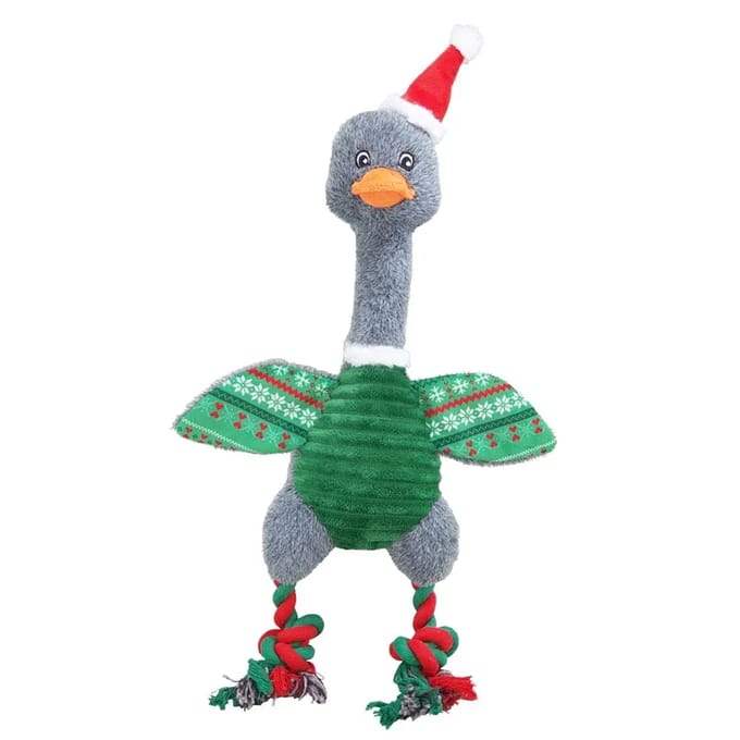 Pluche speelgoed voor honden Nobby Pet Xmas Gans