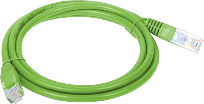 A-LAN Technologie ALANTEC patch cable - 1 m - green - Groen - 1m