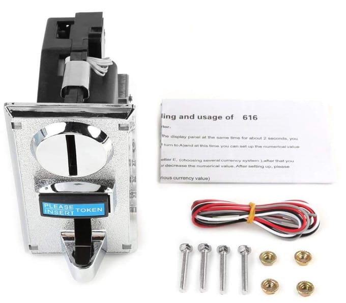 Dailygoody - Game Coin Acceptor - Multi Coin Operated - Betrouwbare Timer Controller - Geschikt voor Game Mechanisme - Professionele Kwaliteit - Ideaa