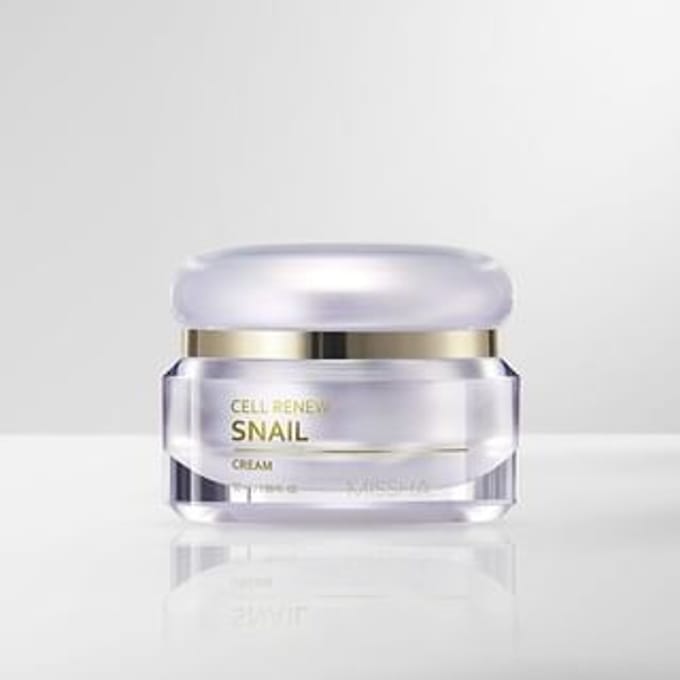 Missha, Super Aqua, Cell Renew Snail Cream, 1.75 fl oz (52 ml) beige